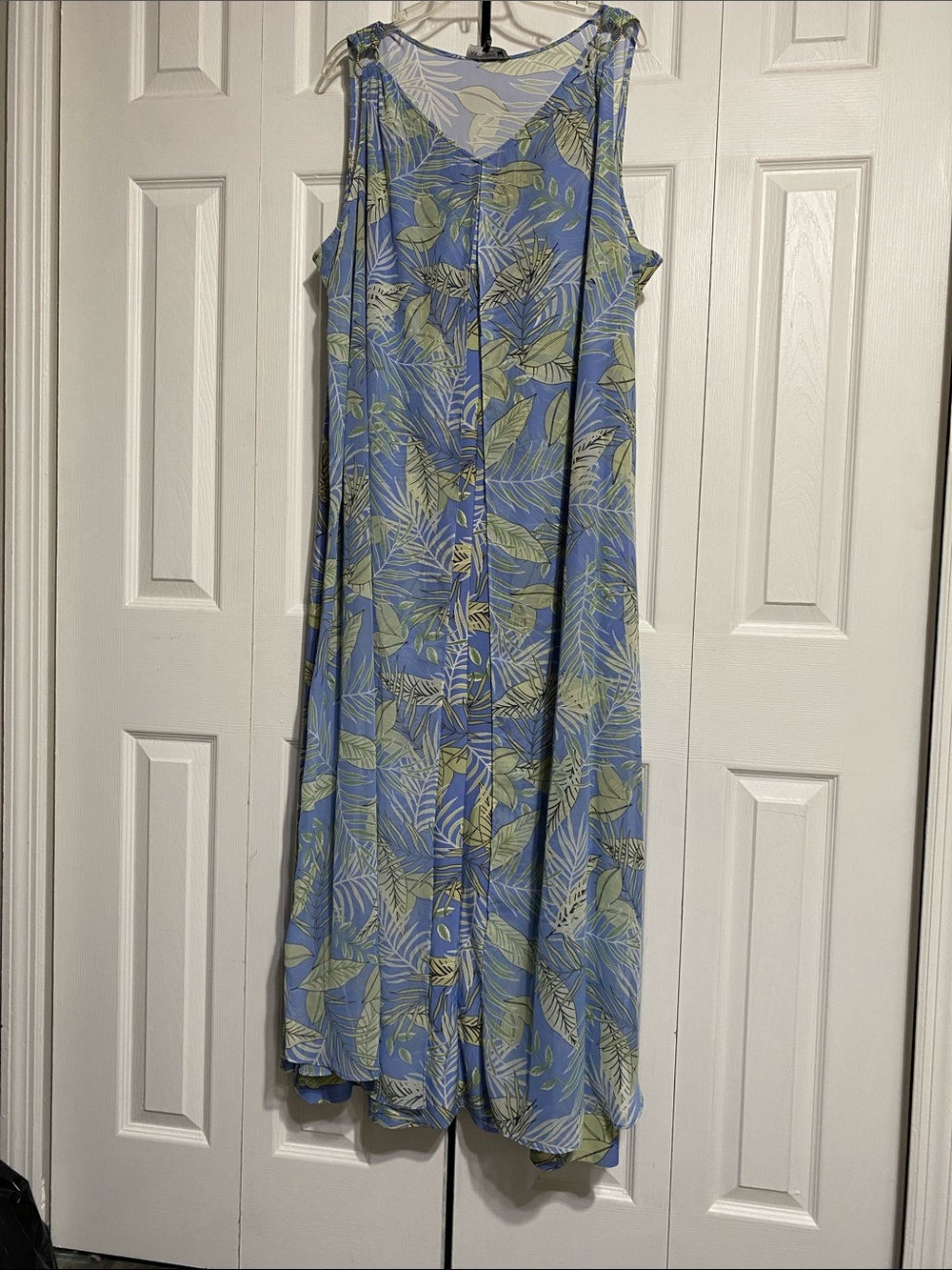 Anthony Original NWT Chiffon overlay maxi dress size 2X